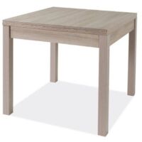 Mesa extensible 90 x 90 cm olmo - Sora