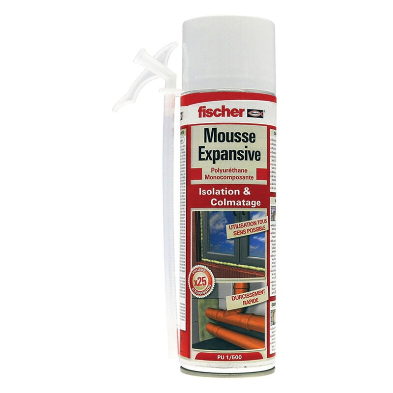 Mousse polyuréthane - Volume : 500 ml