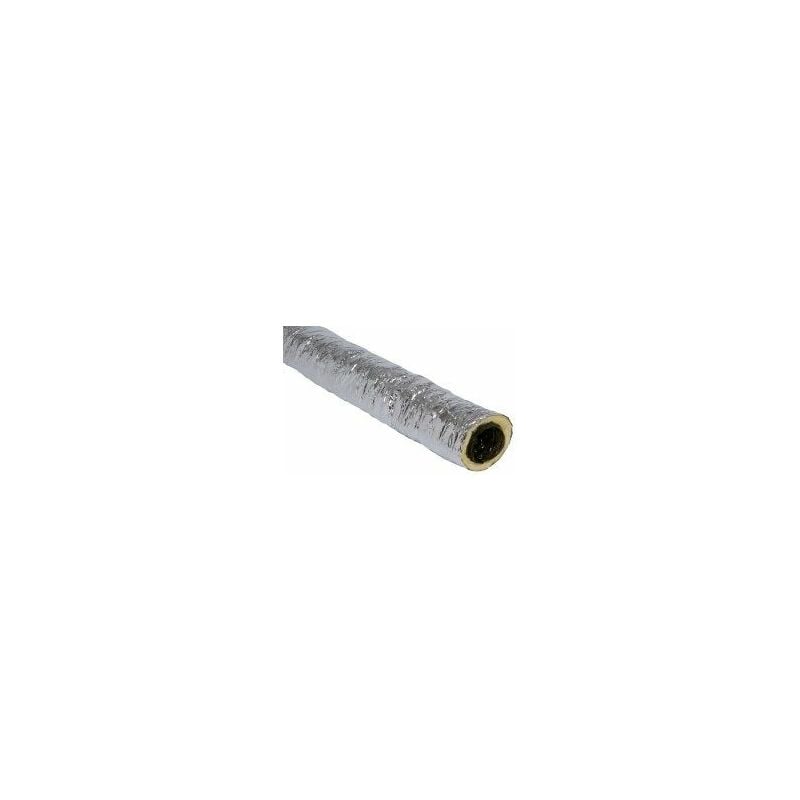 Gaine isolée épaisseur 25 mm pour VMC - Isolation Ø125 mm - 25 mm - Longueur 6 ML