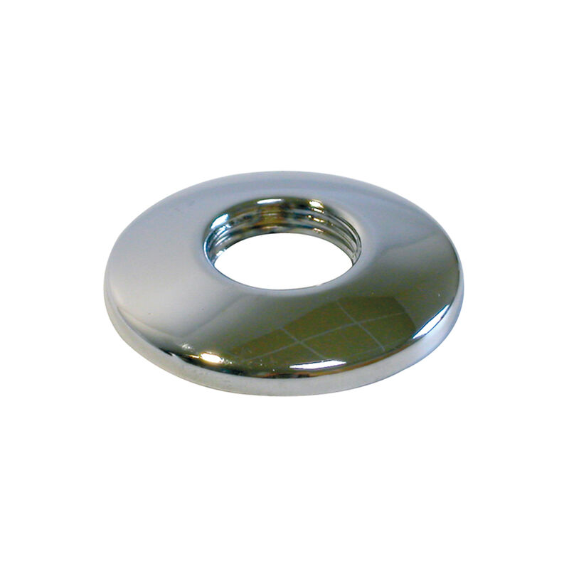 Rosace bombée chromée à visser - Diamètre : 3/8''- 12-17 mm