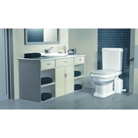 SOLOLIFT2 WC-1 (cuve de relevage automatique + broyeur wc) - Modèle : SOLOLIFT2 WC-1