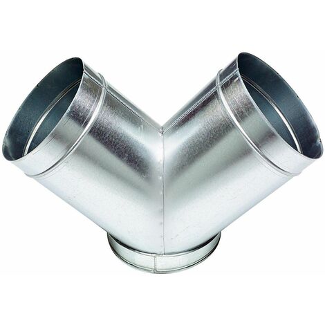 Culotte de raccordement (90°) - Diamètre entrée: 200 mm - Diamètre sortie: 160 mm (1/3)