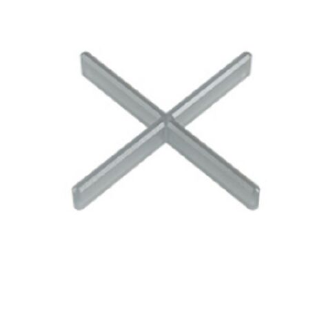 Croisillons de carreleur en + - Croisillons en + de carreleur 3 mm - Bleu - Carton de 1500 croisillons (1/3)
