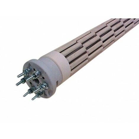 Résistance stéatite pour chauffe-eau électrique 1200W mono – Ø47mm – Longueur 233mm – Performance thermique optimisée