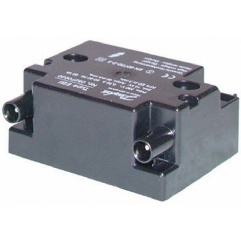 Danfoss – Transformateur d'allumage EBI 52F0030 – Câble 220V – Tension 7500V – Sortie type Borne 4mm – Pour brûleur DE DIETRICH