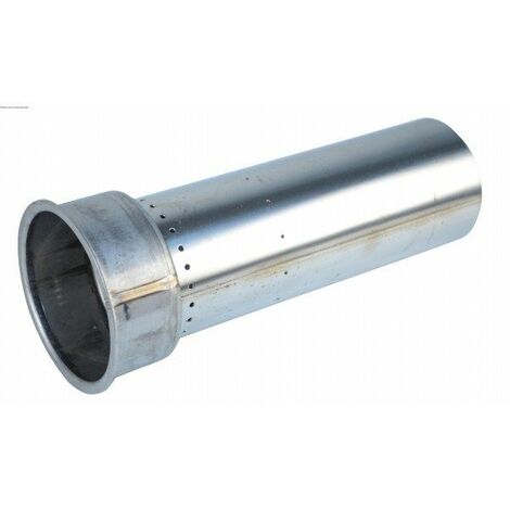 Geminox – Tuyère BE1.0/1.1 21kW v2 – Acier gris lisse – Pour chaudières Buderus – Combustion efficace et distribution optimale de chaleur