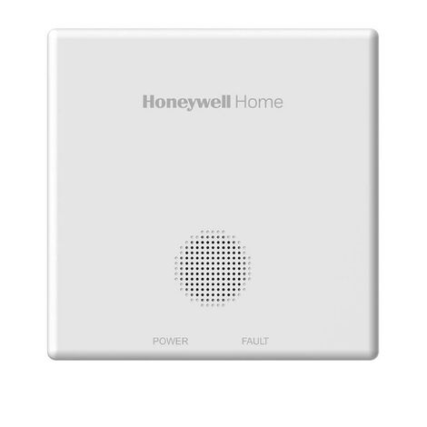 Honeywell – Détecteur de monoxyde de carbone CO – Alimentation sur piles – Sirène > 85 dB – Installation murale ou plafond – Durée de vie 10 ans (1/2)