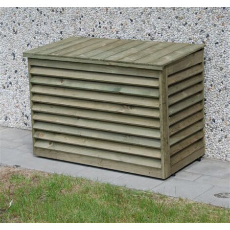 Mc Distribution – Cache climatisateur – Dimensions extérieures 1130 x 750 x 585 mm – Hauteur 720 mm – Longueur 950 mm – Profondeur 500 mm – Pin sylvestre traité