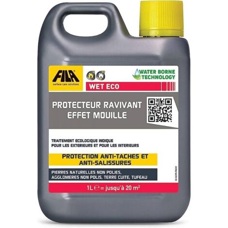 Protecteur carrelage effet mouillé à base d'eau FILAWET ECO - Bidon 1L