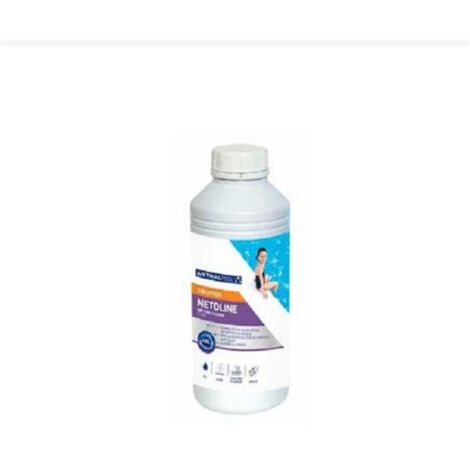 Astralpool – Nettoyant ligne d'eau piscine 1 litre – Détartrant puissant pour graisses et salissures – Non moussant – Facile à utiliser