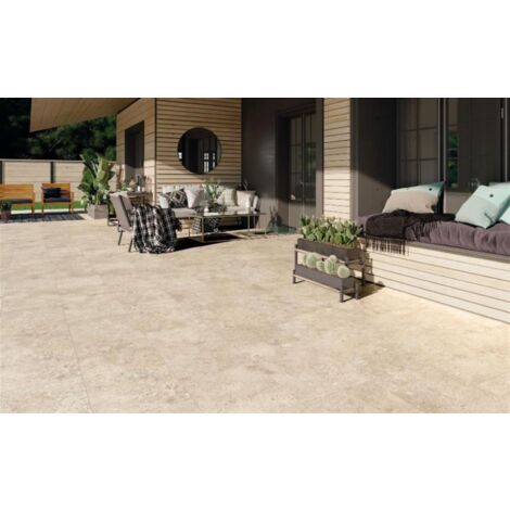 Carrelage sol extérieur effet pierre CARAMON 40x60 cm - Arena AD (1/5)