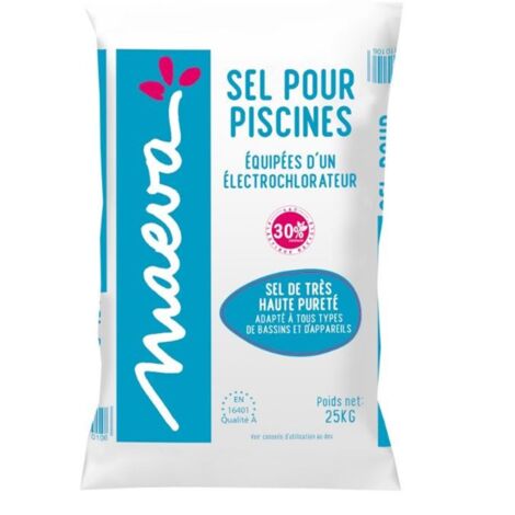 Sel piscine Maeva Salins - Sac de 25 kg