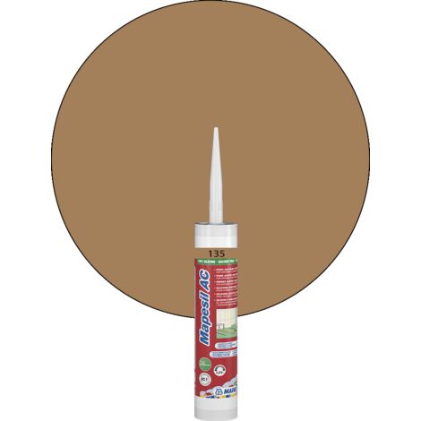 Silicone MAPESIL AC MAPEI 310 ml - 135 Poussière d'or