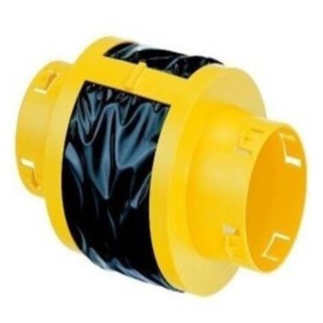 Atlantic – Piège à son compact PAS 125 422308 – ø 125/165 mm – Atténuation acoustique jusqu'à 10 dB(A) – Raccordement mâle/mâle