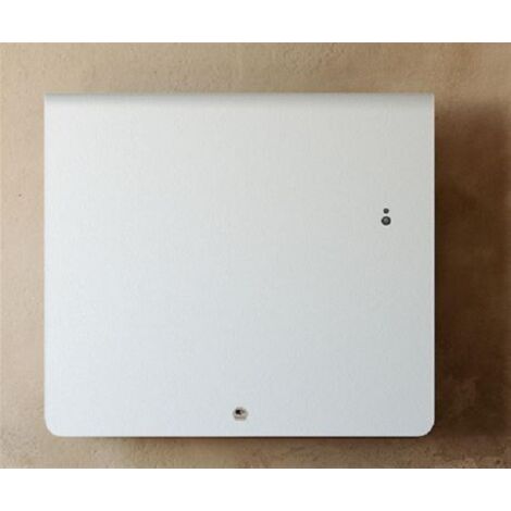 Radiateur électrique connecté EQUATEUR - Dimensions: 930x590x125 mm - Blanc mat
