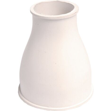 Watts – Cône blanc pour cuvette 65 mm – Plastique haute qualité – Étanchéité pour mécanismes de chasse d'eau – Installation facile