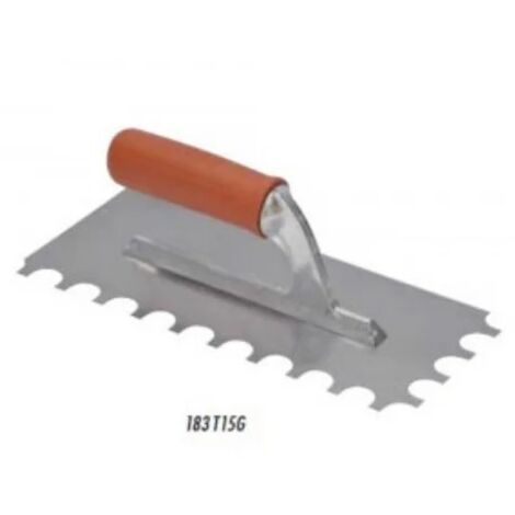 Peignes pour colle à carrelage Raimondi 183T15G 15 mm 28x12 cm