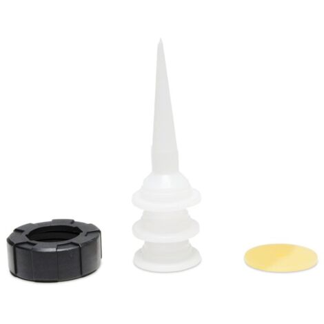 Rubi – Kit de rechange applicateur de joints – Compatible applicateur électrique et manuel – 3 buses ajustables pour joints 2 à 14 mm – Piston en PU flexible (1/7)