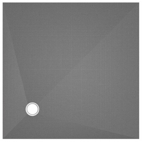 Wedi – Receveur de douche carré 1500x1500mm – Écoulement excentré – Pente intégrée 2% – Mousse de polystyrène extrudé – Installation facile