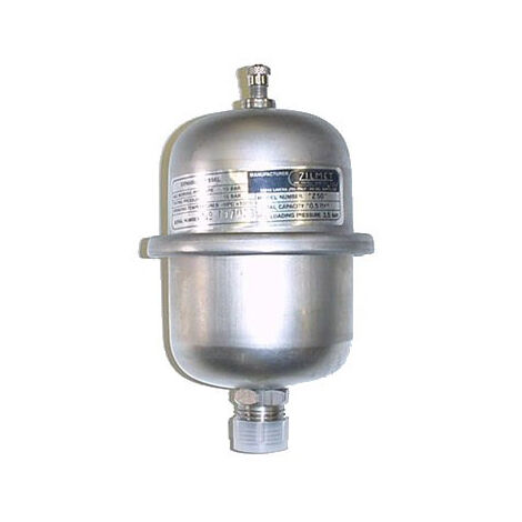 Thermador – Vase à membrane anti-bélier 500 cm3 – Absorption chocs hydrauliques – Pression maxi 10 Bar – Température maxi 90°C