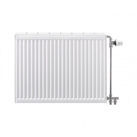 Stelrad – Radiateur eau chaude en acier compact T22 H600 L700 1212W – Finition grille supérieure – Pression max 10 bars – Température max 110 °C