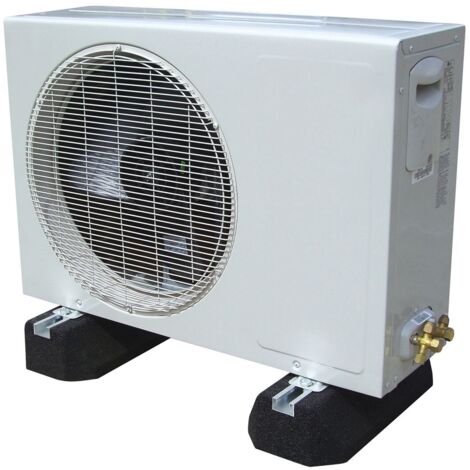 Support de PAC Rubber Foot "Fix-it" - XL modèle 1000 x 180 x 95 mm - charge maxi par pied 500 kg - la paire