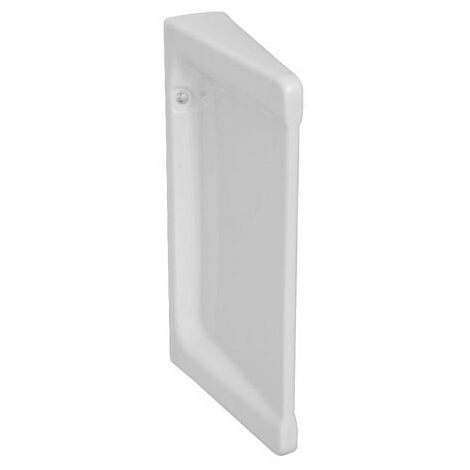 Vitra – Séparateur urinoir en céramique – Hauteur 59,5 cm – Pour espaces confinés – Mécanisme chasse d'eau performant
