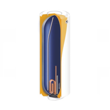 Chauffe eau électrique Blindé Vertical - Monophasé - 150L - Puissance : 1600 W - Vertical mural - Ø 513 mm - Haut. 1240 mm - Classe énergétique : C