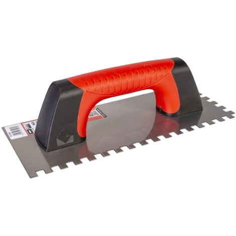 Taloche peigne avec manche RUBIFLEX fermé - Denture: 8x8mm