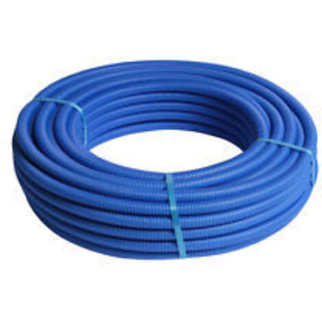 Tube PER PEX-b prégainé - Ø12x1,1mm couronne 100ML - bleu (1/6)
