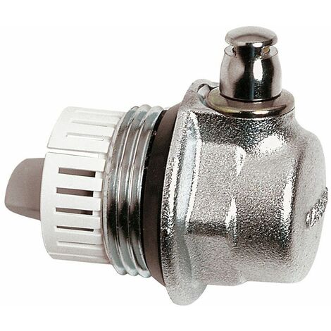 Thermador – Purgeur d'air automatique pour radiateurs en fonte et aluminium – Filetage mâle 1'1/4 – Flotteur polymère haute résistance