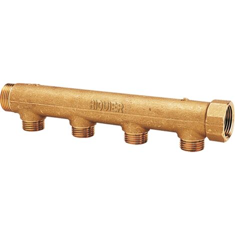 Collecteur composable sanitaire chauffage MF 26x34 - 4 départs M15x21 (1/3)