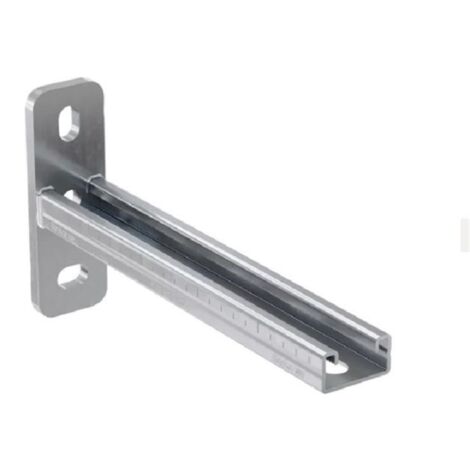 Fischer – Console pour étagère 600 mm – Acier S235 JR électrozingué – Charge max 1.33 kN – Installation rapide et facile