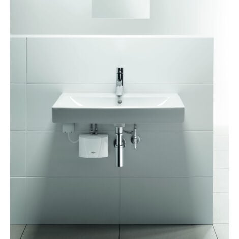 Chauffe-eau électrique instantané pour lavabo - MBH 6 - Débit 3,3 l/min. Puissance : 5,7 Kw - 230 Volt - 25 A avec câble - MONO - Classe énergétique : A