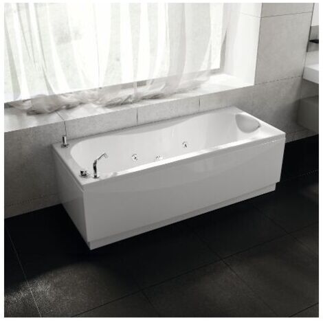 Novellini Calypso Badewanne – 170 X 75 X 55 Cm, 180 Liter, Acryl Weiß, Einbau Rechts/links.