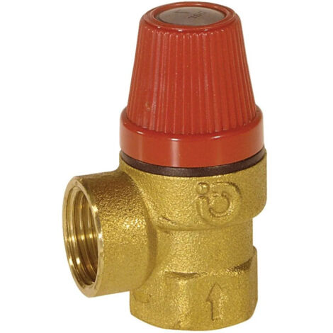 Thermador – Soupape de sécurité sanitaire 7 bars – Type 1/2" DS – Corps laiton pour série DS – Pour réseaux sanitaires