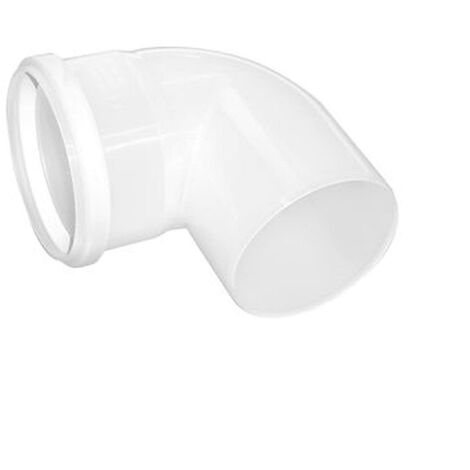 Coude 87° Chemilux Condensation D80mm PPTL avec joint peroxyde - Ubbink (1/8)