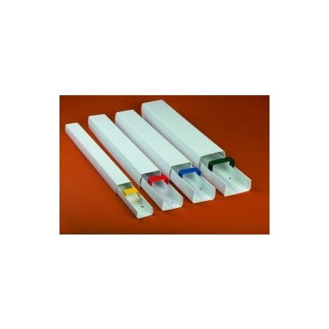 Goulotte OPTIMAL - goulotte PVC M1 gamme OPTIMAL résistant au UV-Goulotte en lg de 2ml optimalduct 110x60 Blanc prix au ml