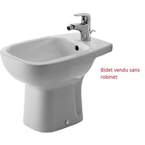 Bidet D-CODE - en céramique - blanc