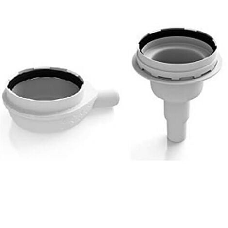 JACKOBOARD Siphons avec grille carrée - JACKOBOARD AQUA - Siphon sortie verticale - Grand débit 0,90 l/s