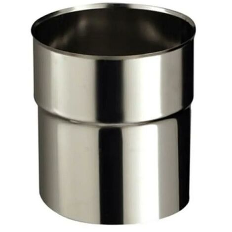 Poujoulat – Réduction inox FF S01 14 F/130F – Raccord fumisterie pour installations ventilation – Matériau inox – Transition efficace entre diamètres