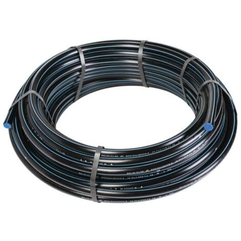 Tube polyéthyl bleu - Longueur: 50m - Diamètre: 32 mm