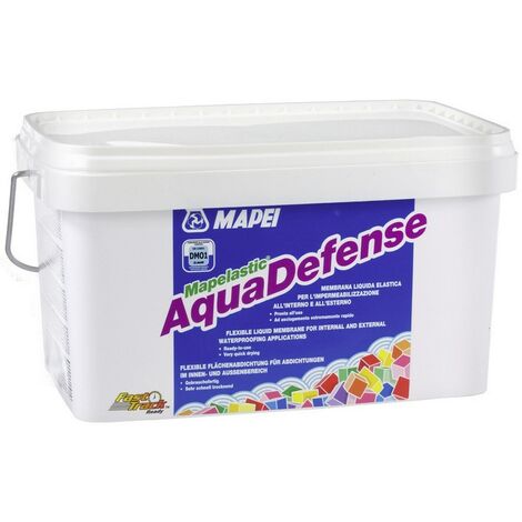 Mapei – Membrane d'imperméabilisation 15 kg – Étanchéité rapide sous carrelage – Pour béton, chapes, plaques de plâtre – Application facile