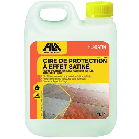 Cire de protection satinée FILASATIN Auto-lustrante Pour