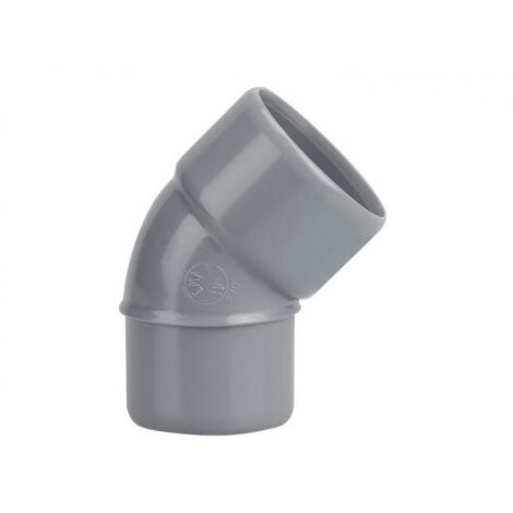 Coude PVC Mâle Femelle 45° D50 - WAVIN - 3025944 (1/2)