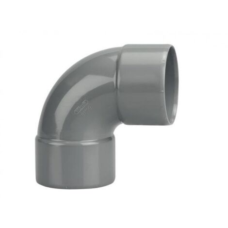 Coude PVC double Femelle 87°30 D50 - WAVIN - 3026054