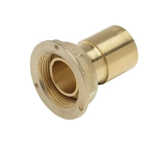 Raccord à joint plat compteur à braser 6 20 CU22 BANIDES 230940 (1/2)