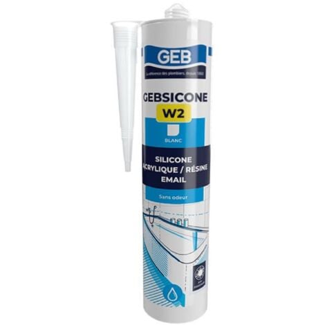 Silicone GEBSICONE W2 - Volume : 310 ml - Translucide