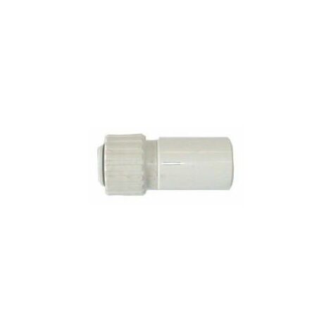 Regiplast – Raccord d'évacuation PVC male Ø40 mm – Autoétanche avec joint torique – Pour tuyaux en PVC – Connexion fiable et étanche (1/3)