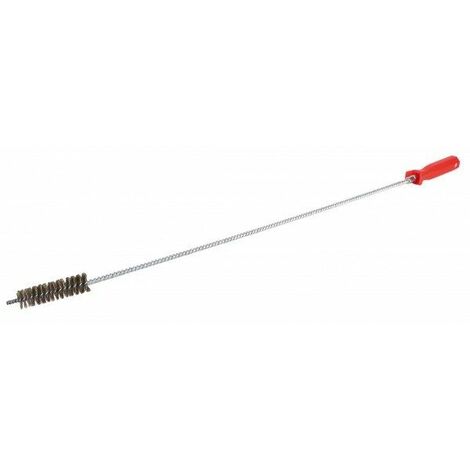 Diff – Goupillon acier laitonné 25mm – Longueur 1m – Nettoyage chaudières – Tige torsadée pour entretien efficace (1/2)